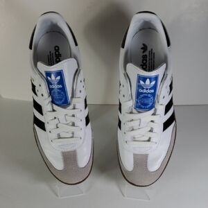 Adidas White and Black Classic Sneakers Size 7.5
